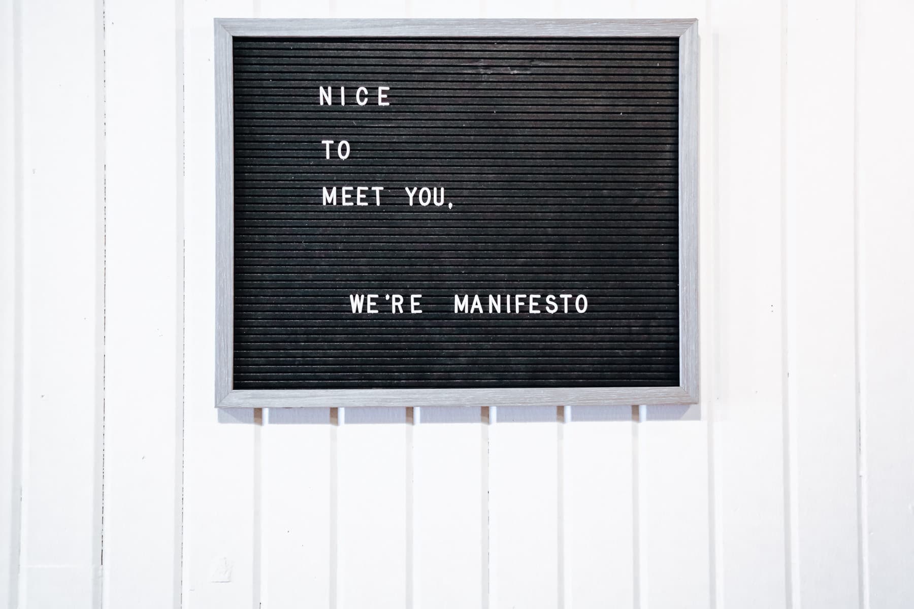 Manifesto