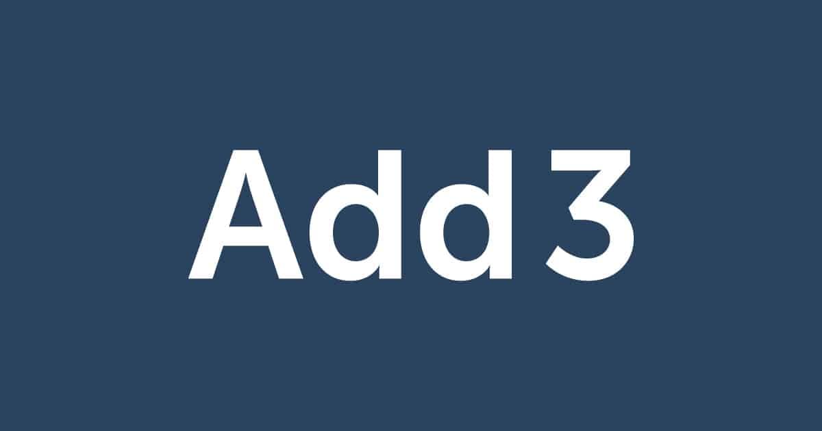 Add3