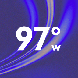 97 Degrees West logo