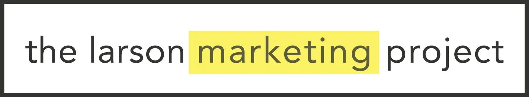 Larson Marketing Project logo