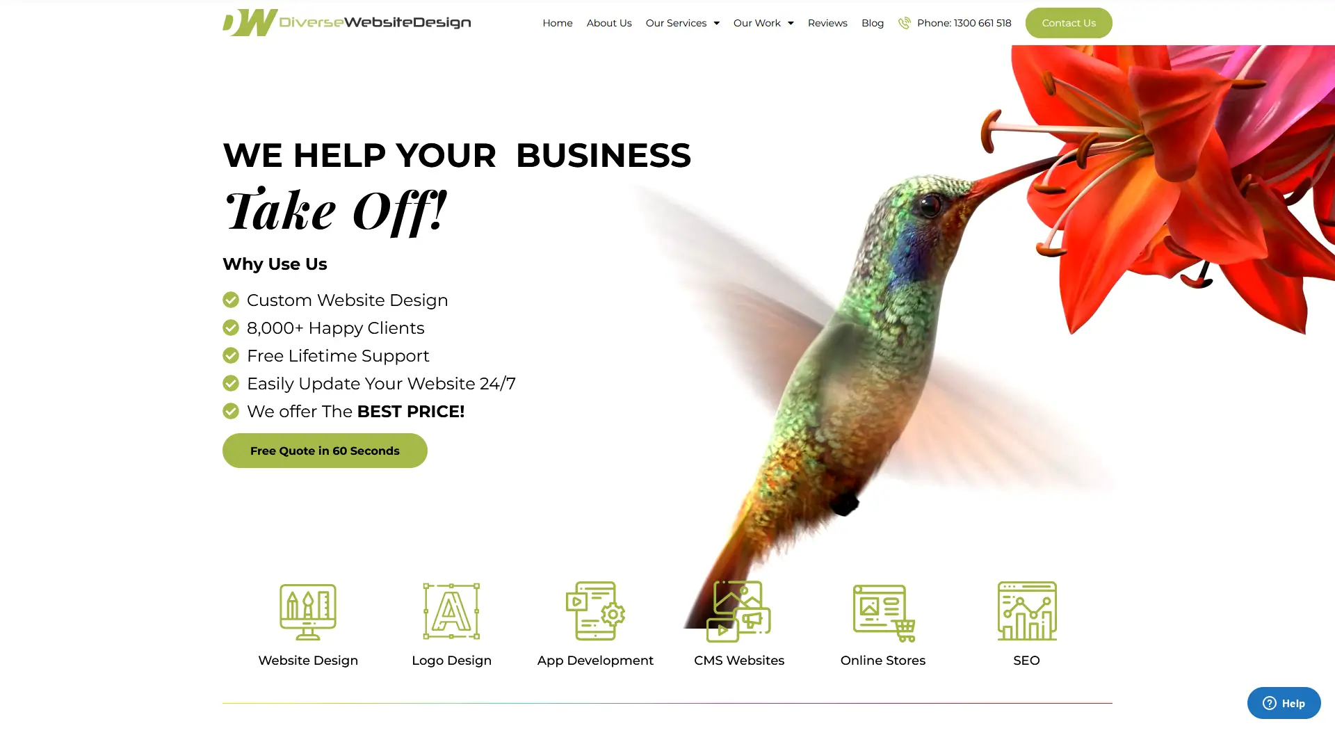 Diverse Website Design